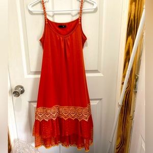 EUC burnt orange summer dress